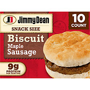 Jimmy Dean Snack Size Maple Sausage Biscuit Sandwiches