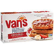 Van's 10g Plant Protein Frozen Waffles - Original