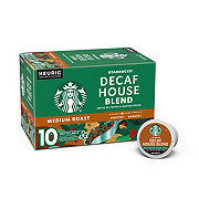 Starbucks Decaf House Blend Medium Roast Single Serve Coffee K Cups