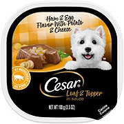 Cesar Savory Delights Ham & Egg with Potato & Cheese in Meaty Juices Wet Dog Food