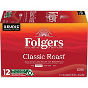Folgers Classic Roast Medium Roast Single Serve Coffee K Cups