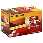Folgers Morning Cafe Light Roast Single Serve Coffee K Cups