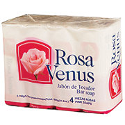 Rosa Venus Pink Bar Soap 4 pk