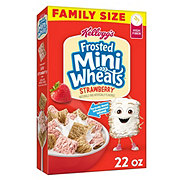 Kellogg's Frosted Mini-Wheats Strawberry Cold Breakfast Cereal