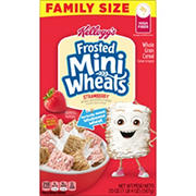 Kellogg's Frosted Mini-Wheats Strawberry Cold Breakfast Cereal