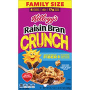 Kellogg's Raisin Bran Crunch Original Cold Breakfast Cereal - Family Size