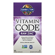 Garden of Life Vitamin Code Raw Zinc Capsules