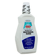 H-E-B Alcohol Free Whitening Oral Rinse - Fresh Mint