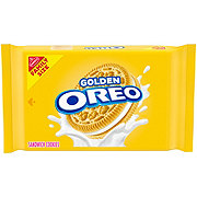 OREO Double Stuf Golden Sandwich Cookies - Family Size