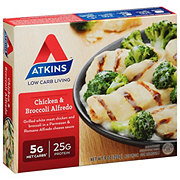 Atkins Low Carb Living Chicken & Broccoli Alfredo Frozen Meal