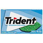 Trident Mint Bliss Flavor Sugar Free Gum