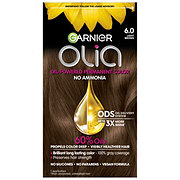 Garnier Olia Oil Powered Ammonia Free Permanent Hair Color 6.0 Light Brown