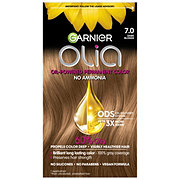 Garnier Olia Oil Powered Ammonia Free Permanent Hair Color 7.0 Dark Blonde