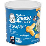 Gerber Snacks for Baby Lil' Crunchies - Ranch
