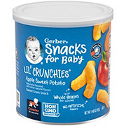 Gerber Snacks for Baby Lil Crunchies - Apple Sweet Potato