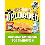 Lunchables Uploaded Meal Kit - Ham & American Sub Sandwich