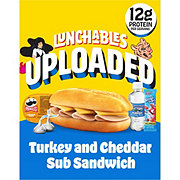 Lunchables Uploaded Meal Kit - Turkey & Cheddar Cheese Sub Sandwich