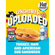Lunchables Uploaded Meal Kit - Turkey Ham & American Sub Sandwich