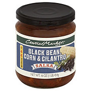 Central Market Medium Black Bean, Corn & Cilantro Salsa