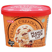H-E-B Creamy Creations Peanut Butter Cup Ice Cream
