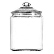 Anchor Hocking Heritage Hill Glass Storage Jar & Lid