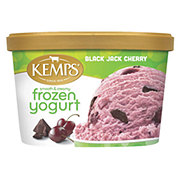 Kemps Smooth & Creamy Frozen Yogurt - Black Jack Cherry