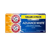 Arm & Hammer Advance White Clean Mint Anticavity Fluoride Toothpaste, 2 Pk