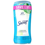Secret Invisible Solid Antiperspirant Deodorant - Shower Fresh