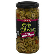 H-E-B Ode to Olives Sliced Salad Olives