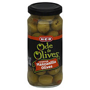 H-E-B Ode to Olives Stuffed Manzanilla Green Olives