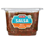 H-E-B Fresh Salsa - Medium Spicy, 16 oz