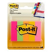 Post-it Fluorescent Page Markers