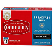 Community Coffee Breakfast Blend Medium Roast Single Serve Coffee K Cups