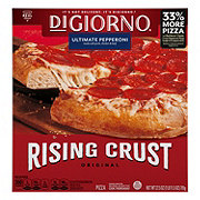 DiGiorno Rising Crust Frozen Pizza - Ultimate Pepperoni