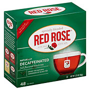 Red Rose Decaffinated Tea Bags