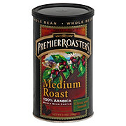 Premier Roasters Gourmet Medium Roast Whole Bean Coffee