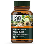 Gaia Herbs Single Herbs Maca Root Vegetarian Capsules