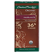 Central Market Organic 36% Cacao Milk Chocolate Bar - Hazelnuts