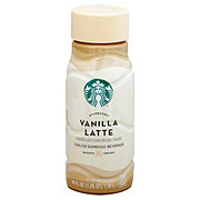 Starbucks Vanilla Latte Chilled Espresso Beverage