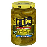 Mt. Olive Mini Stuffers Hamburger Dill Chips
