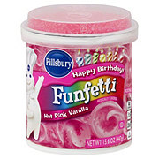 Pillsbury Pillsbury Funfetti Hot Pink Vanilla Frosting