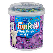 Pillsbury Funfetti Bold Purple Vanilla Frosting