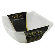 Yoshi Square Bowl White, 16 oz