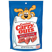 Canine Carry Outs Beef Flavor Dog Treats