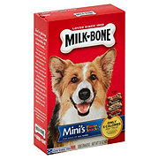 MilkBone Mini's Flavor Beef Chicken Bacon Dog Snacks