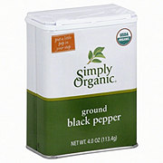 Simply Organic Ground Black Pepper