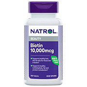 NATROL Biotin 10000 mcg Tablets