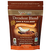 Spectrum Essentials Decadent Blend Chia & Flax Seed With Coconut & Cocoa