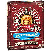 H-E-B Buttermilk Complete Pancake & Waffle Mix