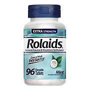 Rolaids Extra Strength Antacid Chewable Tablets - Mint